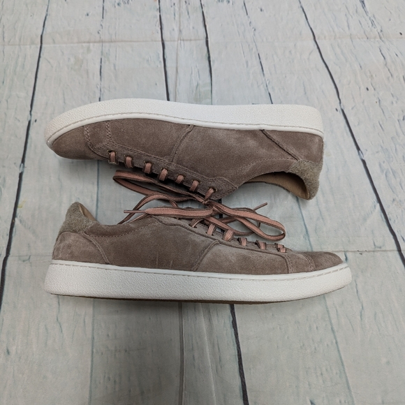 UGG Pink Suede Sneakers - Picture 6 of 8